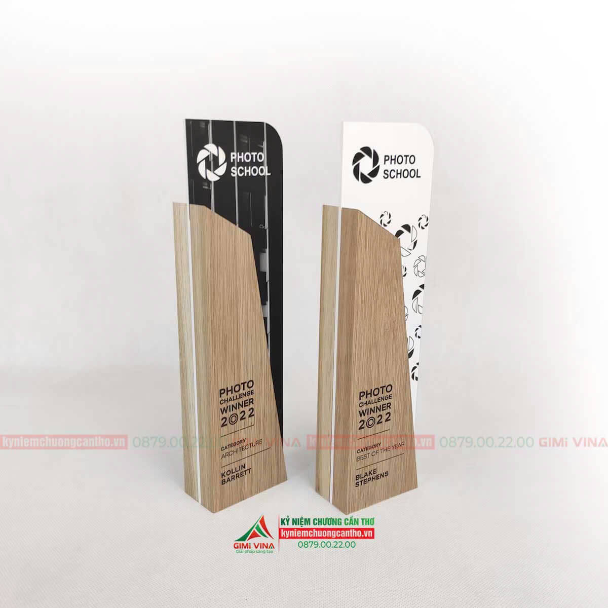 Kỷ niệm chương GM06 bằng gỗ thông cao cấp
