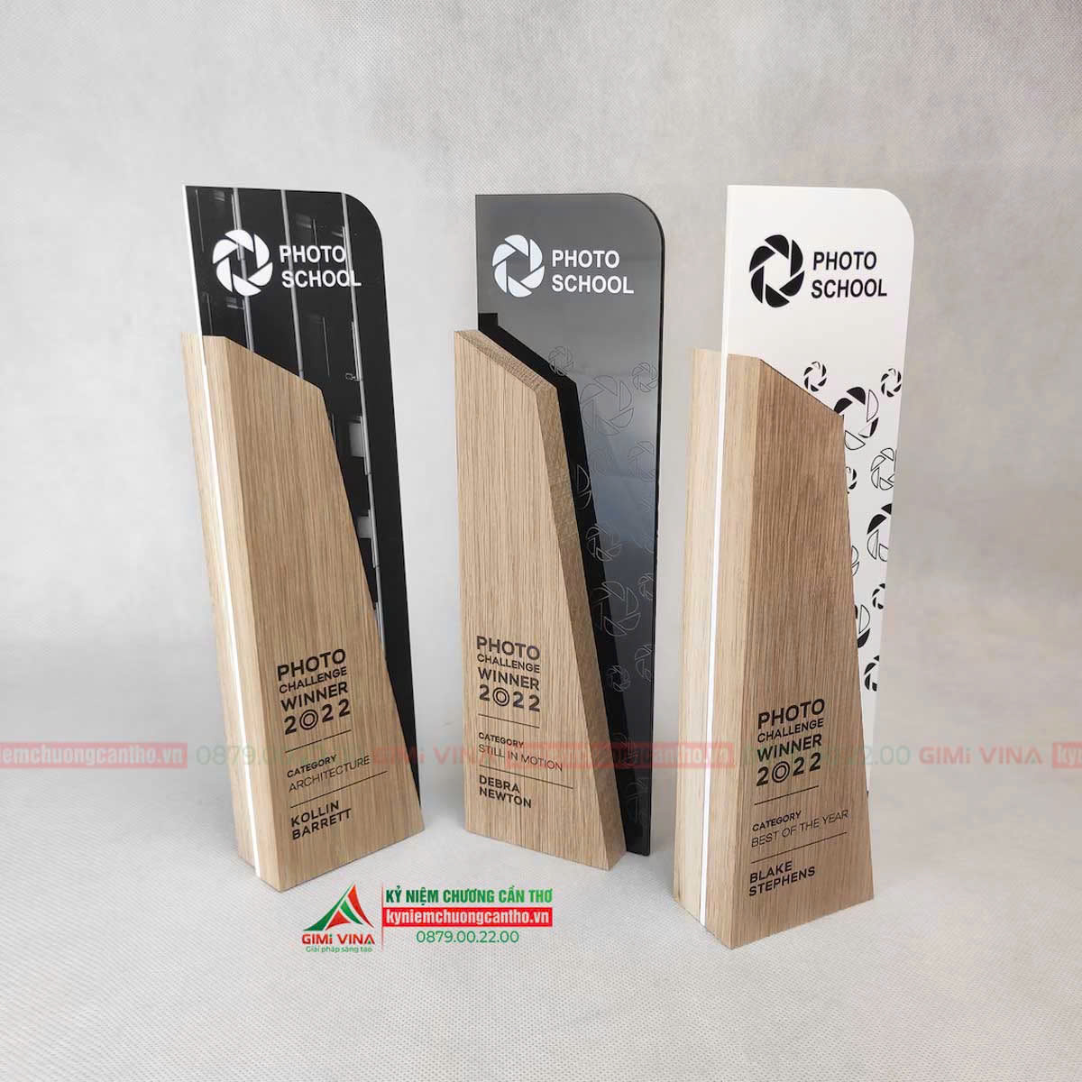 Kỷ niệm chương GM06 bằng gỗ thông cao cấp