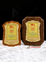 Bảng vinh danh kỷ niệm chương gỗ đồng - GD14 1