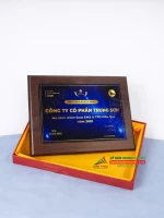 Bảng vinh gỗ pha lê cao cấp GPL01 2