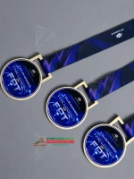 Huy chương gỗ theo yêu cầu - HCG01 1