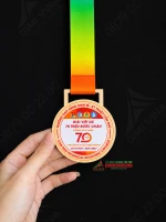 Huy chương gỗ theo yêu cầu - HCG02 2