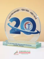 Kỷ niệm chương thuỷ tinh TT98 0