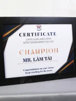 Khung bằng khen vinh danh đen A4 - BK01  5