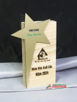 Kỷ niệm chương gỗ GM17 - Gỗ thông cao cấp 6