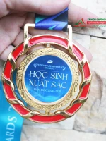 Huy chương thể thao mẫu xoay 180 độ HC16 1