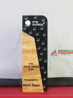 Kỷ niệm chương GM06 bằng gỗ thông cao cấp 7