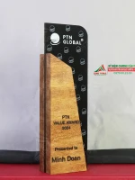 Kỷ niệm chương GM06 bằng gỗ thông cao cấp 8