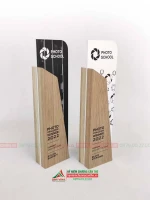 Kỷ niệm chương GM06 bằng gỗ thông cao cấp 0