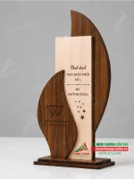 Kỷ niệm chương gỗ quà tặng vinh danh cao cấp KNCG-24 0
