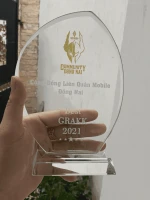 Kỷ niệm chương pha lê PL313 1