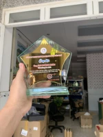 Kỷ niệm chương thủy tinh - TT62 0
