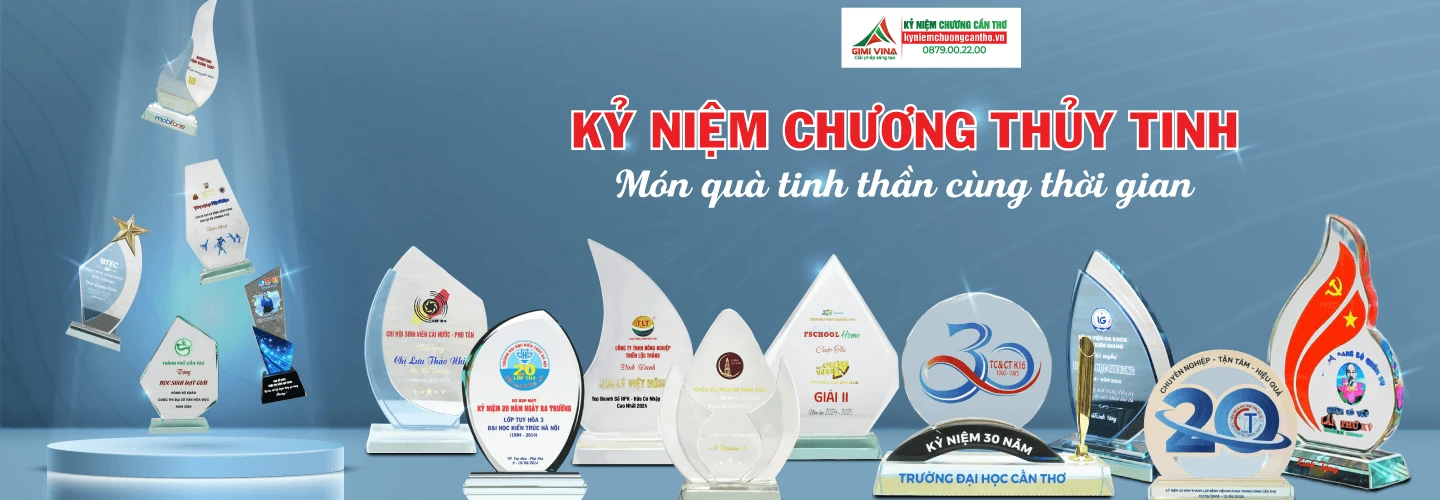 Kỷ niệm chương Cần Thơ - Thiết kế độc quyền