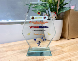 Top 5 mẫu kỷ niệm chương thủy tinh giá rẻ bán chạy nhất tại Cần Thơ