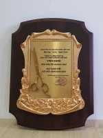 Bảng vinh danh gỗ đồng - GD07