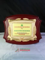 Bảng vinh danh gỗ đồng - GD03