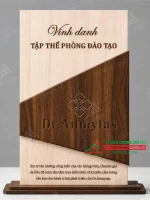 Kỷ niệm chương gỗ KNCG-23 quà tặng vinh danh cao cấp