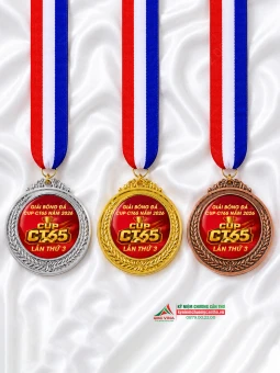 Huy chương thể thao bông lúa HC-001