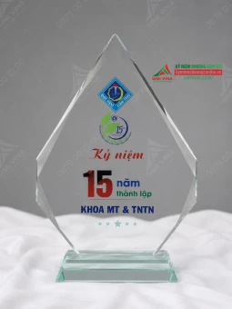 Kỷ niệm chương thủy tinh - TT55