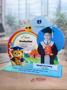 Kỷ niệm chương tốt nghiệp Mica Acrylic KNCMC0012