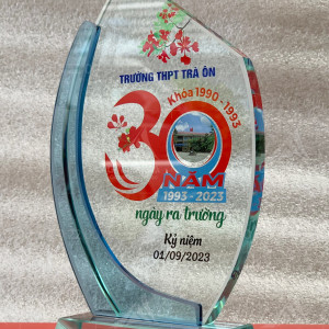 Kỷ niệm chương thuỷ tinh TT69001