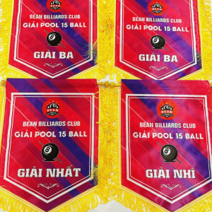 Cờ lưu niệm, cờ thể thao in theo yêu cầu - C01
