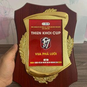 Bảng vinh danh gỗ đồng - GD11