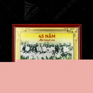 Bảng vinh danh gỗ đồng 20x25cm - GD21