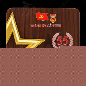 Bảng vinh danh gỗ đồng - GD10