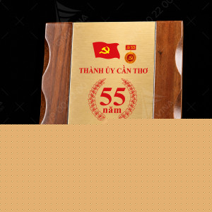 Bảng vinh danh gỗ đồng - GD15
