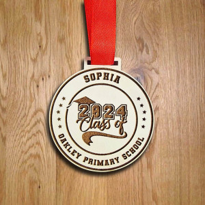 Huy chương gỗ tốt nghiệp HC15