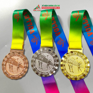 Huy chương bóng chuyền vàng bạc đồng - HC12