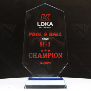 Kỷ niệm chương pha lê cao cấp - PL208