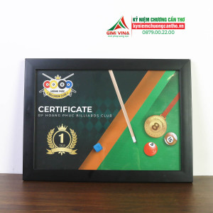 Khung bằng khen vinh danh đen A4 - BK01 