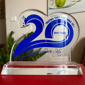 Kỷ niệm chương pha lê PL353 