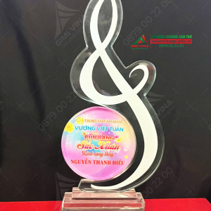 Kỷ niệm chương pha lê PL359