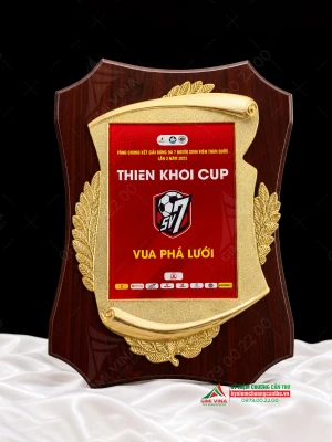 Bảng vinh danh gỗ đồng - GD11