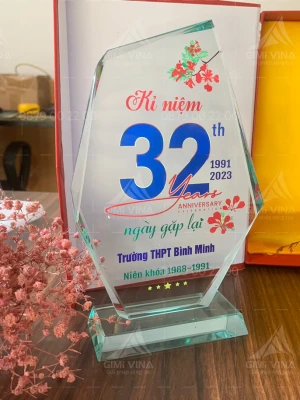 Kỷ niệm chương pha lê PL338