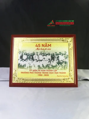 Bảng vinh danh gỗ đồng GD21