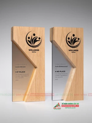 Kỷ niệm chương Gỗ Nhôm GM10 đẳng cấp