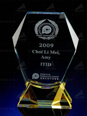 Kỷ niệm chương pha lê - PL114