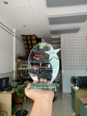 Kỷ niệm chương thủy tinh - TT61