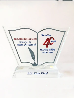 Kỷ niệm chương pha lê PL351