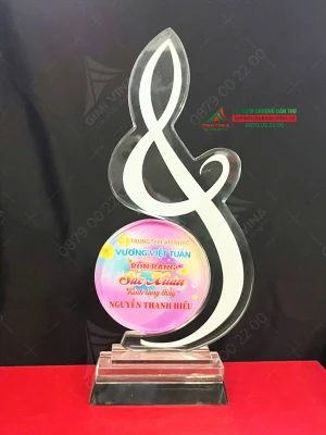 Kỷ niệm chương pha lê PL359