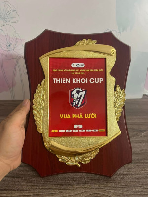 Bảng vinh danh gỗ đồng - GD11