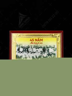 Bảng vinh danh gỗ đồng 20x25cm - GD21