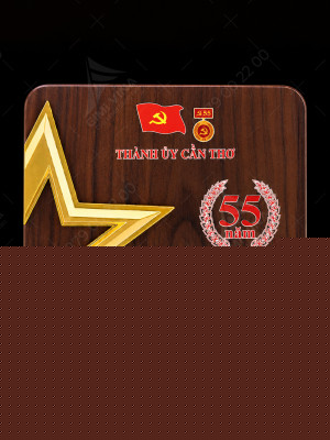 Bảng vinh danh gỗ đồng - GD10