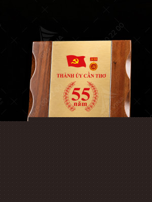 Bảng vinh danh gỗ đồng - GD15