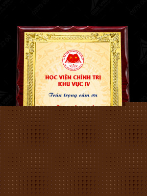 Bảng vinh danh gỗ đồng - GD19