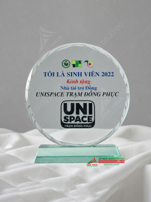Kỷ niệm chương thủy tinh - TT54